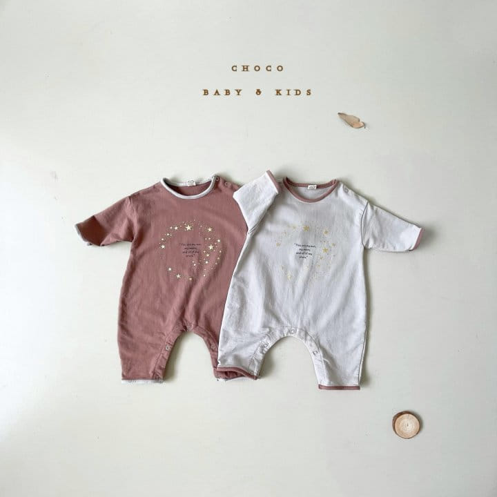 CHOCO-BEBE - Korean Children Fashion - #Kfashion4kids - Star Piping Bodysuit - 5