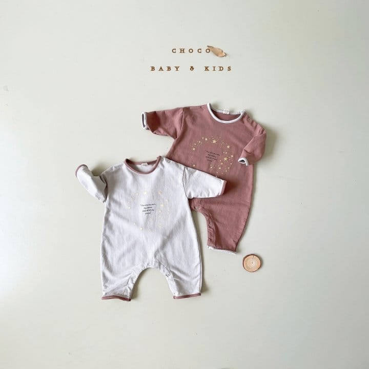 CHOCO-BEBE - Korean Children Fashion - #Kfashion4kids - Star Piping Bodysuit - 7