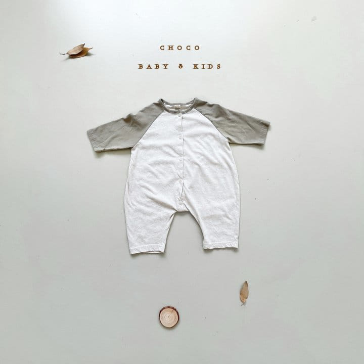 CHOCO-BEBE - Korean Children Fashion - #Kfashion4kids - Raglan Colored Bodysuit - 2