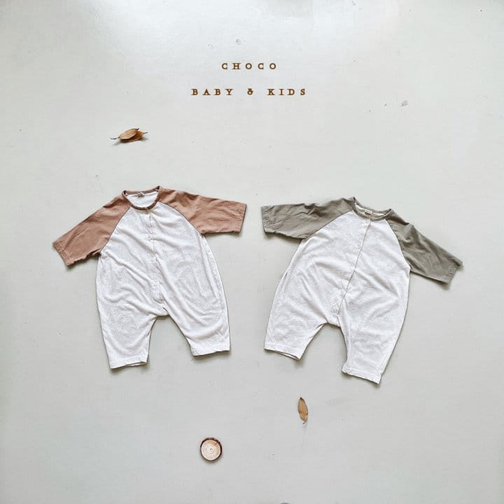 CHOCO-BEBE - Korean Children Fashion - #Kfashion4kids - Raglan Colored Bodysuit - 4