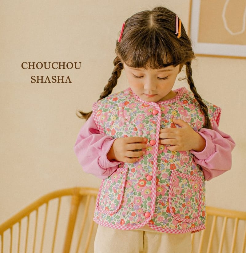 CHOUCHOU SHASHA - Korean Children Fashion - #Kfashion4kids - Lucy Padding Vest - 11