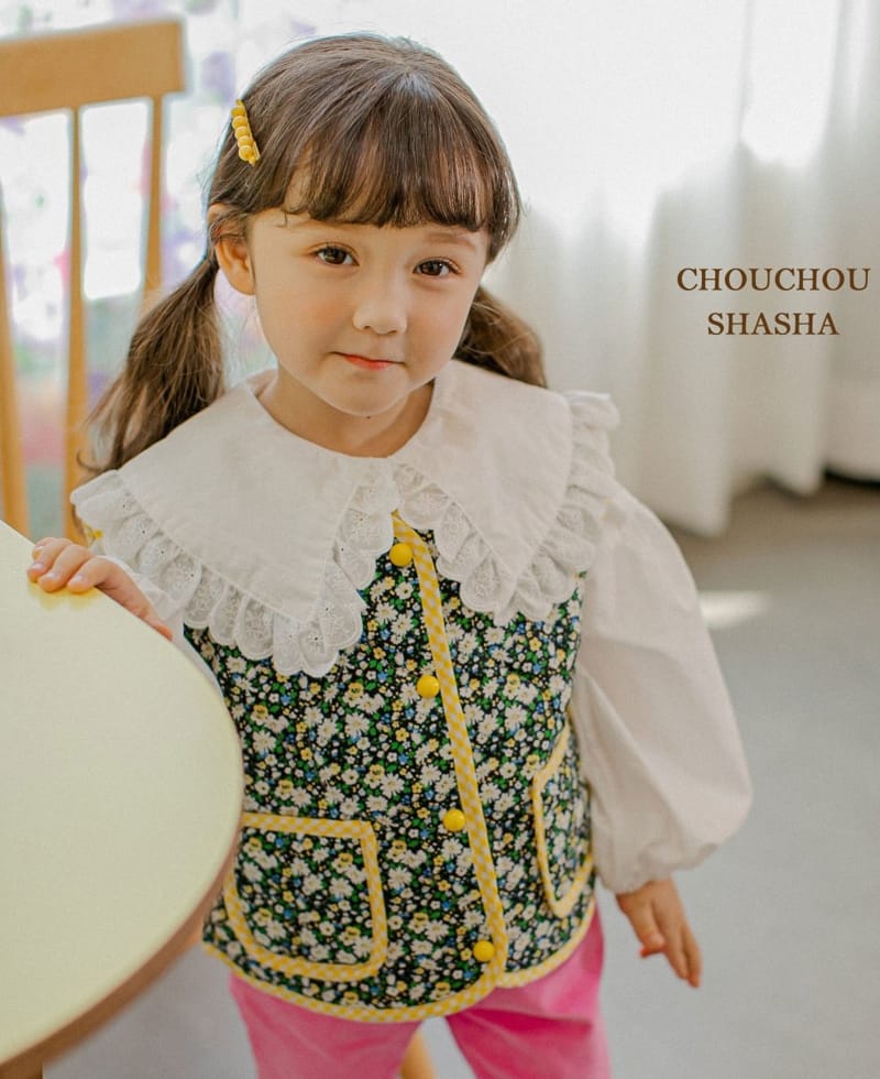 CHOUCHOU SHASHA - Korean Children Fashion - #Kfashion4kids - Lucy Padding Vest - 7