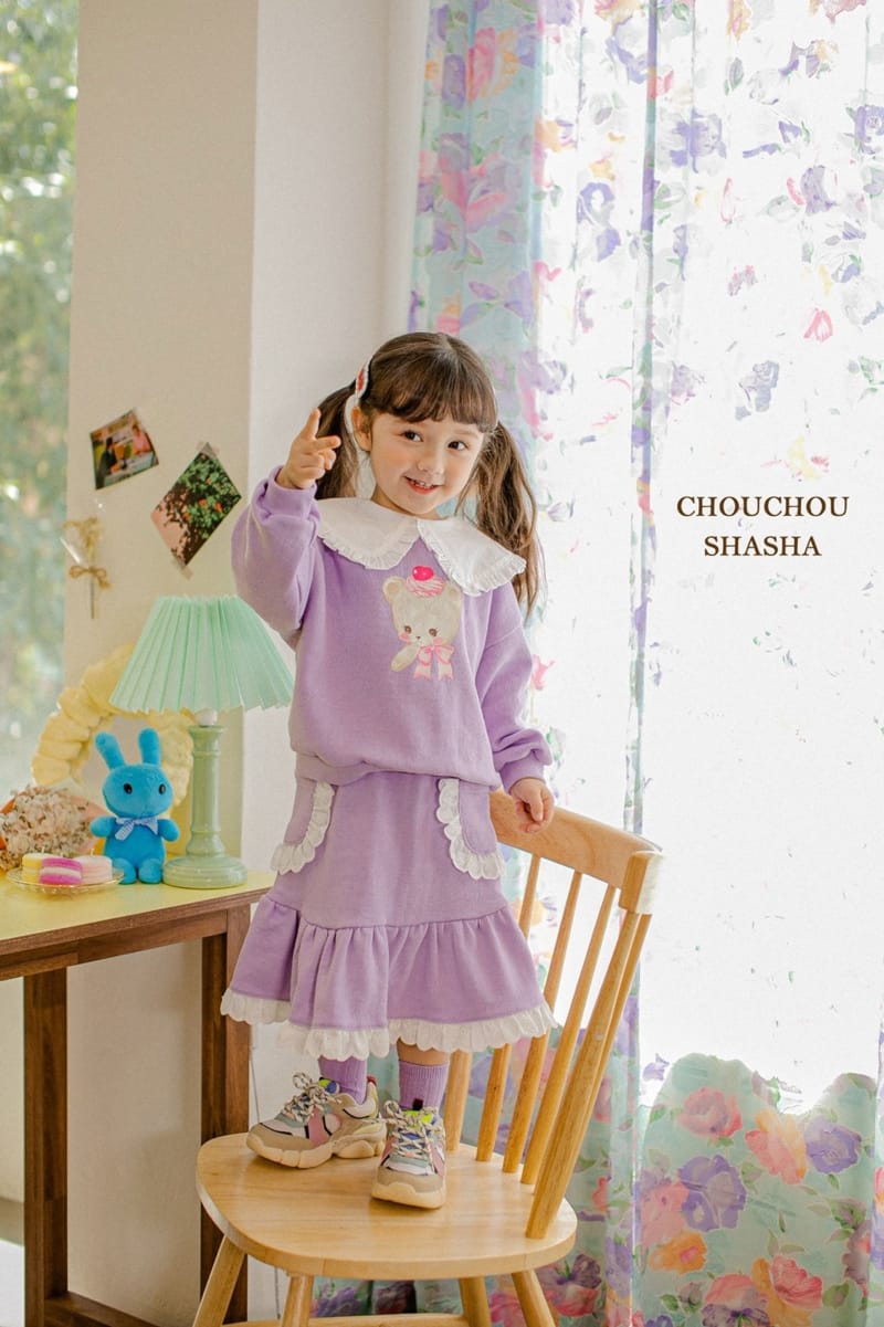 CHOUCHOU SHASHA - Korean Children Fashion - #Kfashion4kids - Mimi Collar Sweatshirt - 11