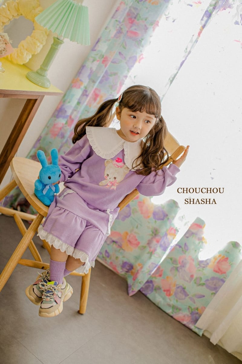 CHOUCHOU SHASHA - Korean Children Fashion - #Kfashion4kids - Mimi Collar Sweatshirt - 4
