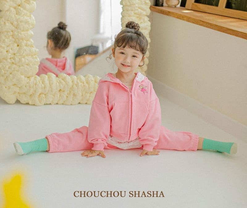 CHOUCHOU SHASHA - Korean Children Fashion - #Kfashion4kids - Rose Hoody Jumper