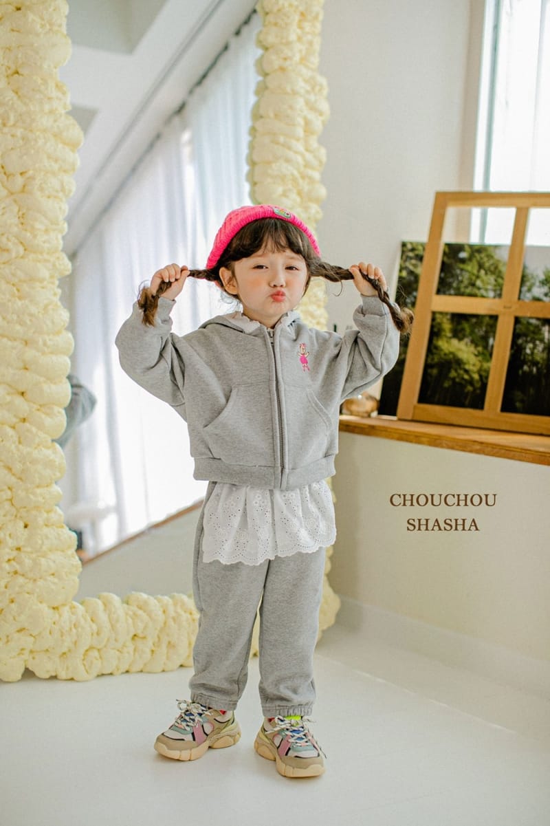 CHOUCHOU SHASHA - Korean Children Fashion - #Kfashion4kids - Rose Hoody Jumper - 2