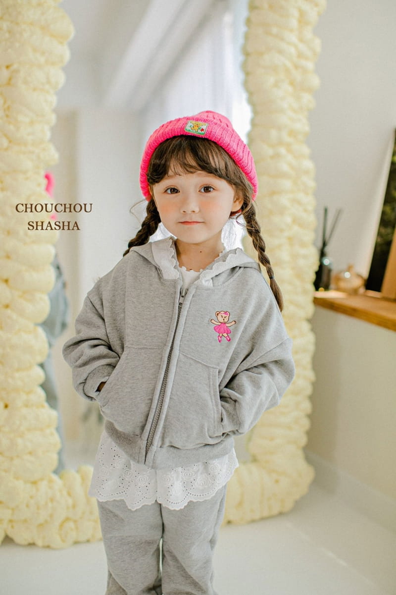 CHOUCHOU SHASHA - Korean Children Fashion - #Kfashion4kids - Rose Hoody Jumper - 6