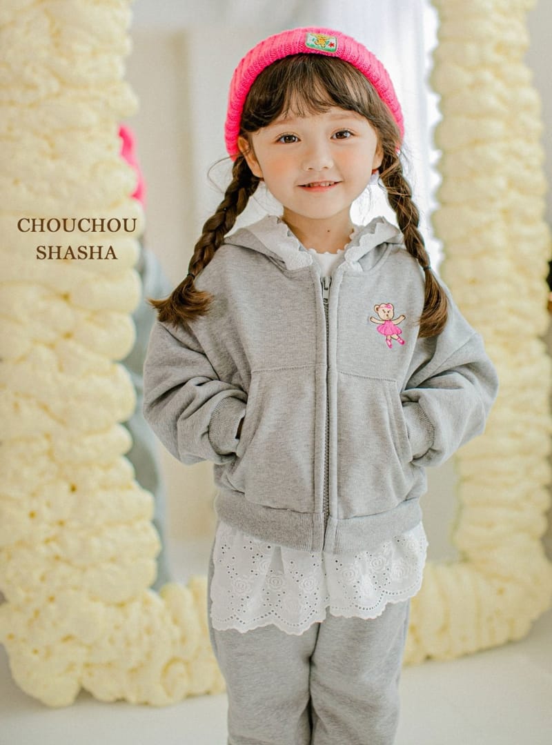 CHOUCHOU SHASHA - Korean Children Fashion - #Kfashion4kids - Rose Hoody Jumper - 7