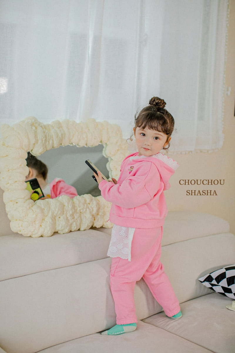 CHOUCHOU SHASHA - Korean Children Fashion - #Kfashion4kids - Rose Hoody Jumper - 9