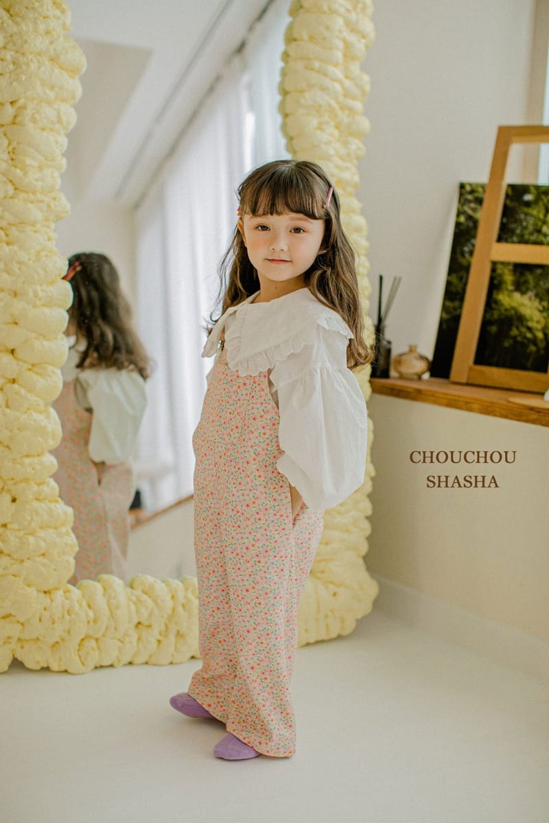 CHOUCHOU SHASHA - Korean Children Fashion - #Kfashion4kids - Overall Pants - 4