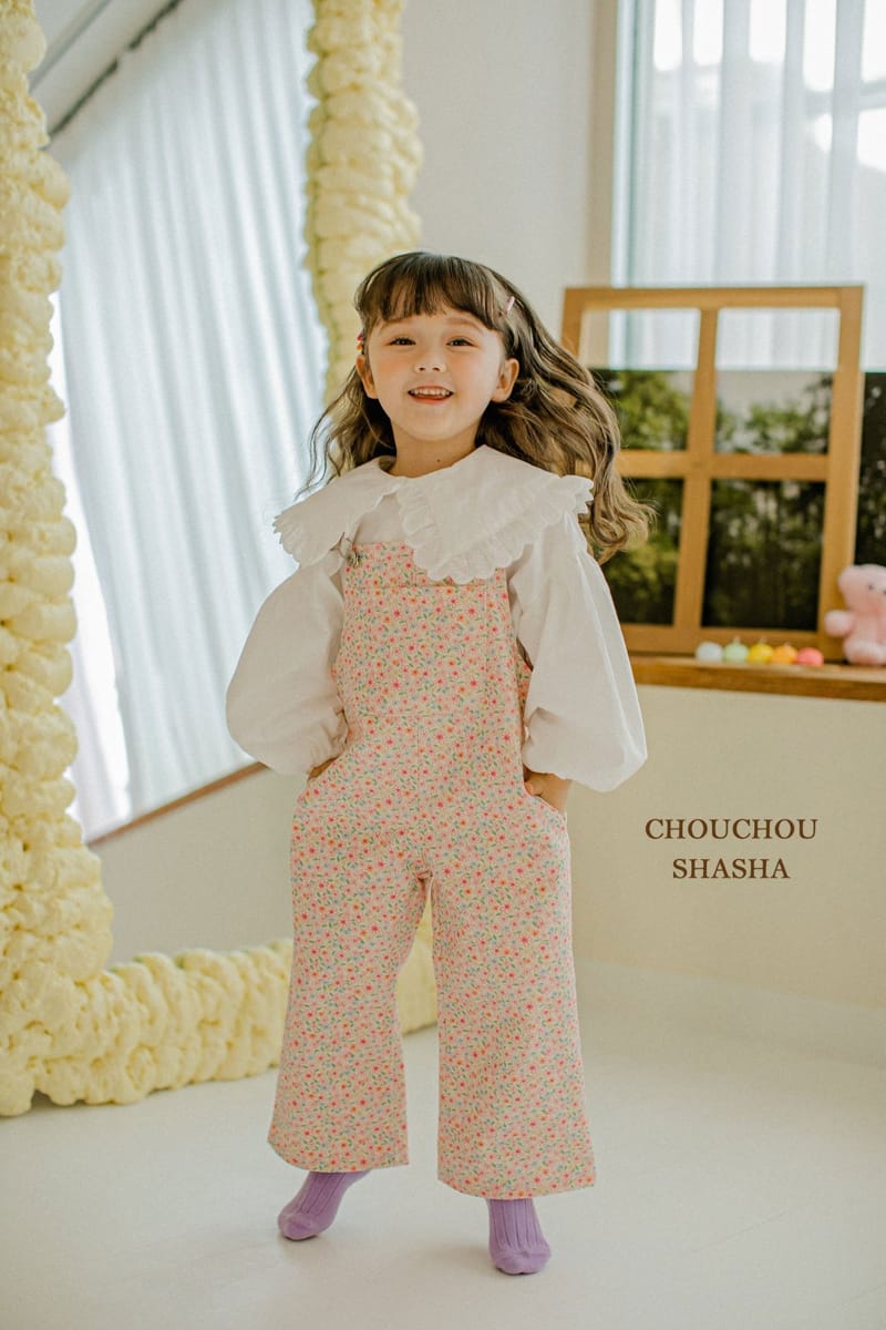 CHOUCHOU SHASHA - Korean Children Fashion - #Kfashion4kids - Overall Pants - 7