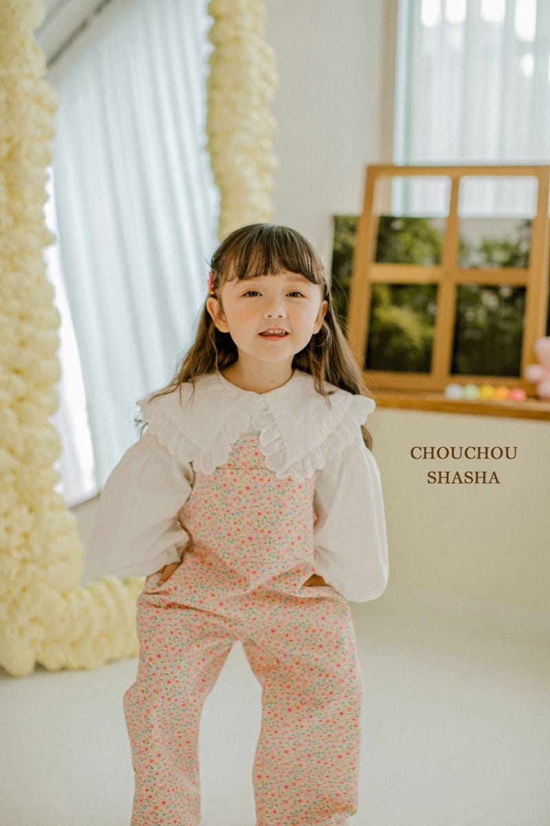 CHOUCHOU SHASHA - Korean Children Fashion - #Kfashion4kids - Overall Pants - 8