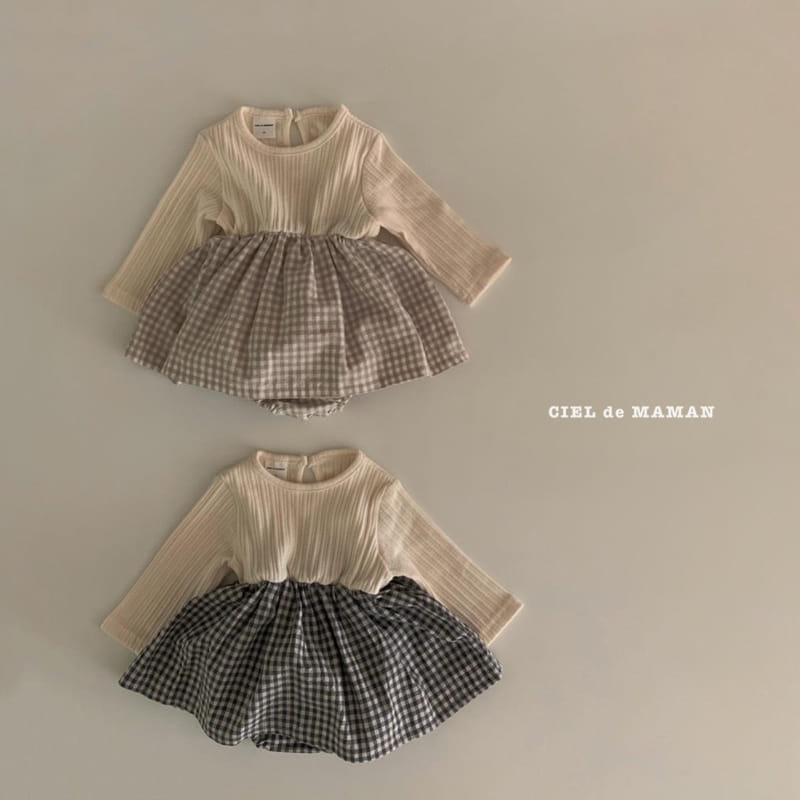 CIEL DE MAMAN - Korean Children Fashion - #Kfashion4kids - Emily One-piece Bodysuit