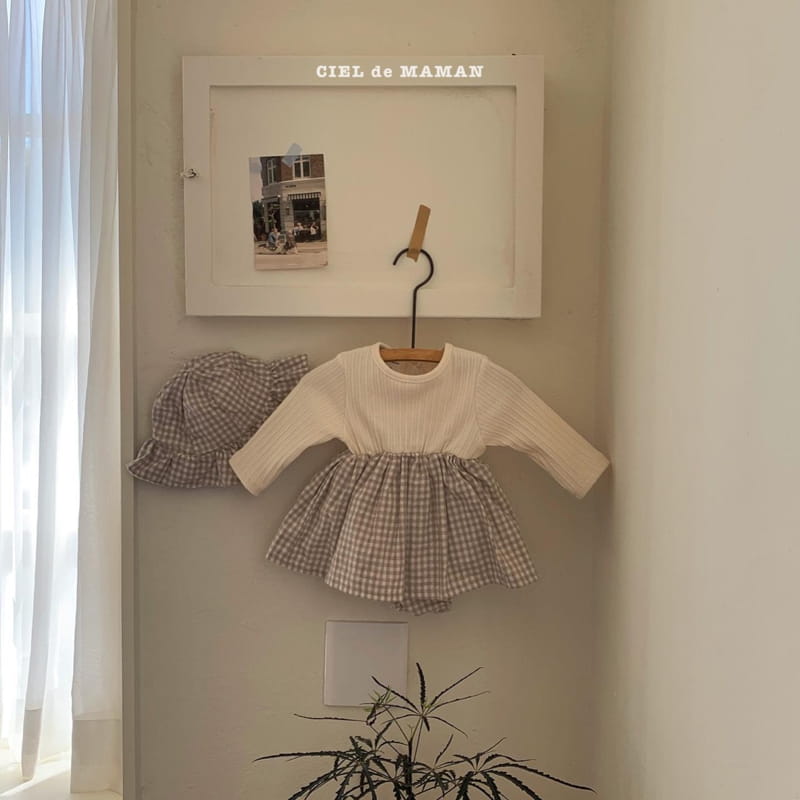 CIEL DE MAMAN - Korean Children Fashion - #Kfashion4kids - Emily One-piece Bodysuit - 12