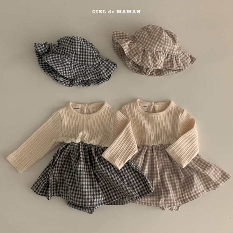 CIEL DE MAMAN - Korean Children Fashion - #Kfashion4kids - Emily One-piece Bodysuit - 2