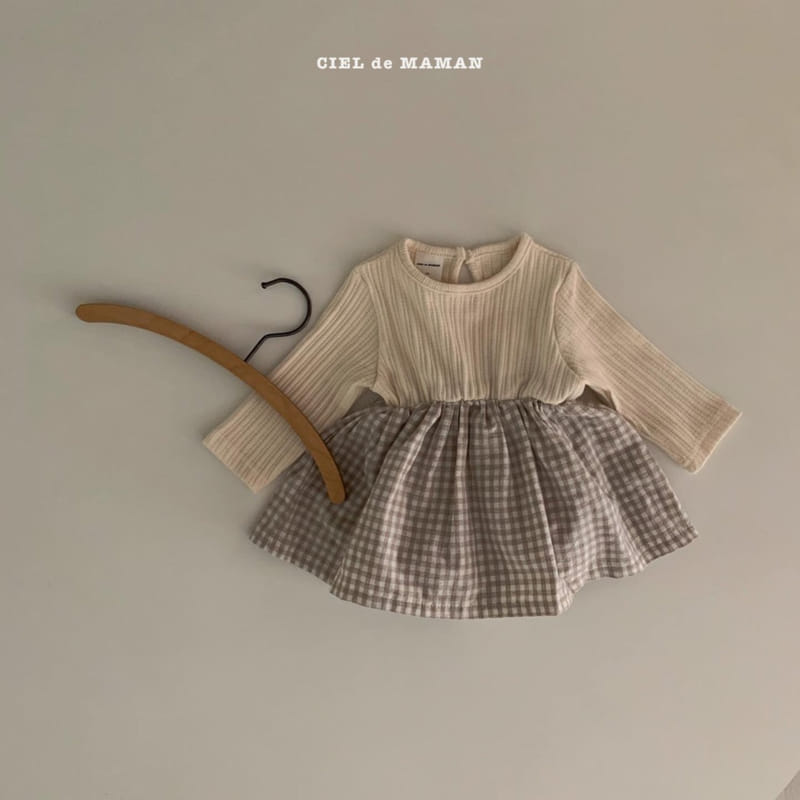 CIEL DE MAMAN - Korean Children Fashion - #Kfashion4kids - Emily One-piece Bodysuit - 4