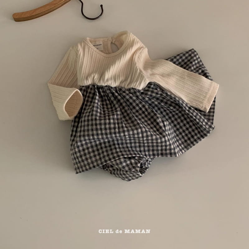 CIEL DE MAMAN - Korean Children Fashion - #Kfashion4kids - Emily One-piece Bodysuit - 5