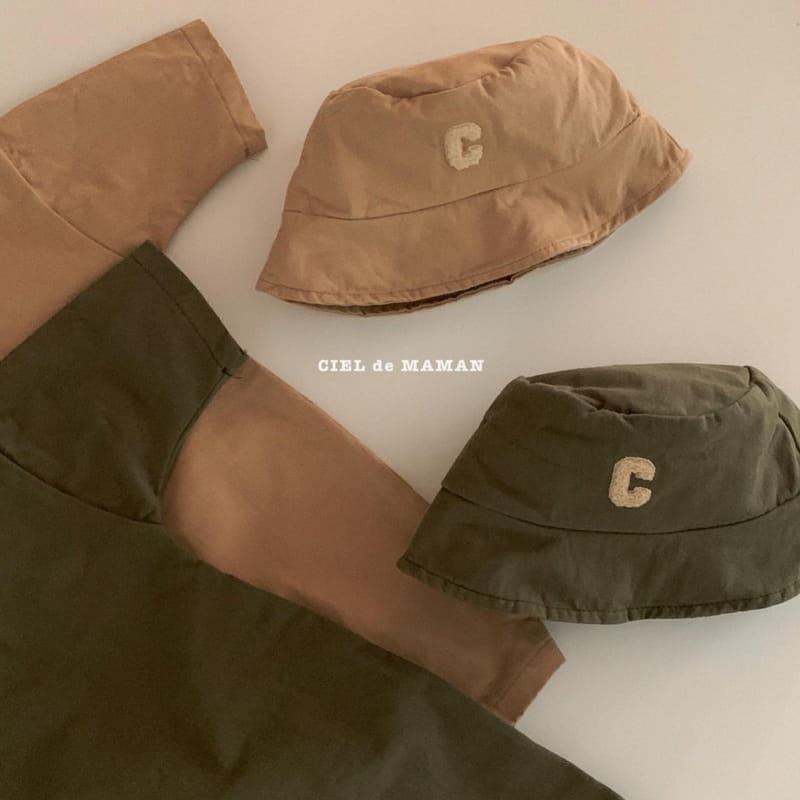 CIEL DE MAMAN - Korean Children Fashion - #Kfashion4kids - Ciel Buckle Jumpsuit with Bucket Hat