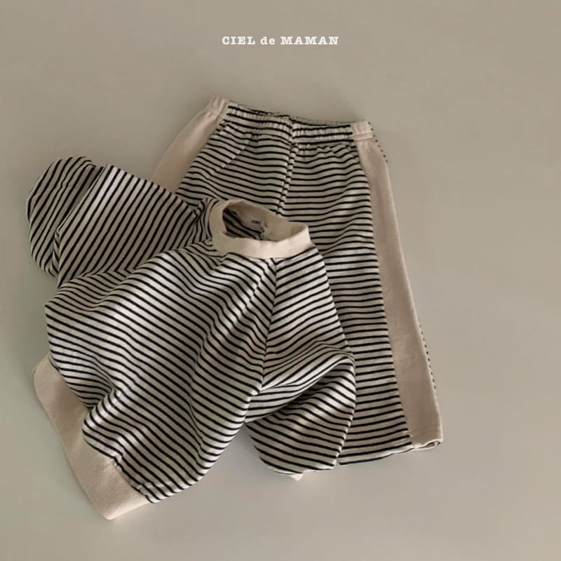 CIEL DE MAMAN - Korean Children Fashion - #Kfashion4kids - Papillon Top Bottom Set - 2