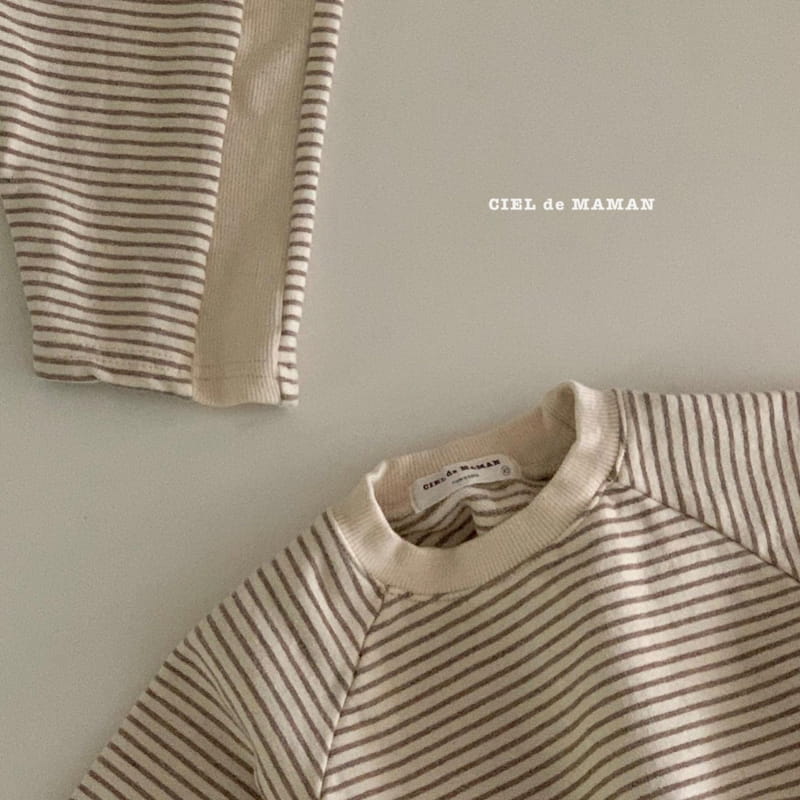 CIEL DE MAMAN - Korean Children Fashion - #Kfashion4kids - Papillon Top Bottom Set - 5