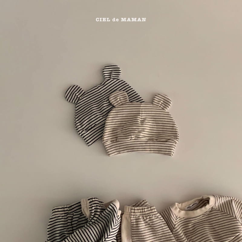 CIEL DE MAMAN - Korean Children Fashion - #Kfashion4kids - Papillon Top Bottom Set - 7