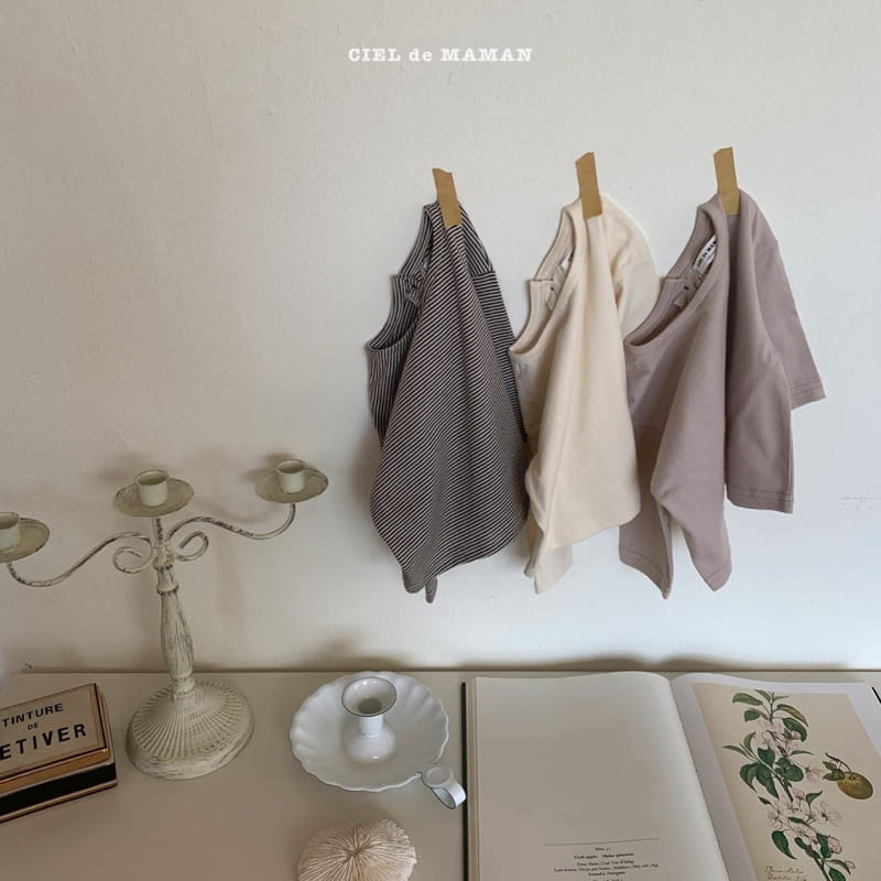 CIEL DE MAMAN - Korean Children Fashion - #Kfashion4kids - Basic Tee - 11