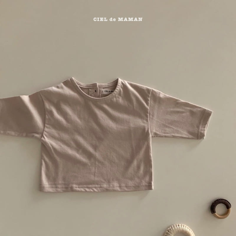 CIEL DE MAMAN - Korean Children Fashion - #Kfashion4kids - Basic Tee - 3