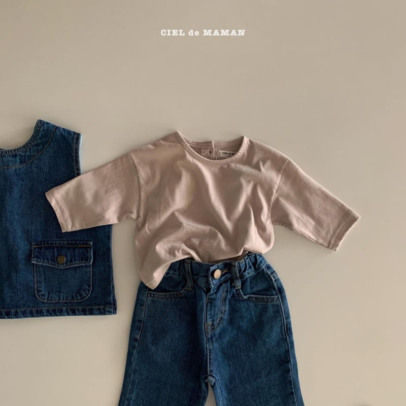 CIEL DE MAMAN - Korean Children Fashion - #Kfashion4kids - Basic Tee - 6