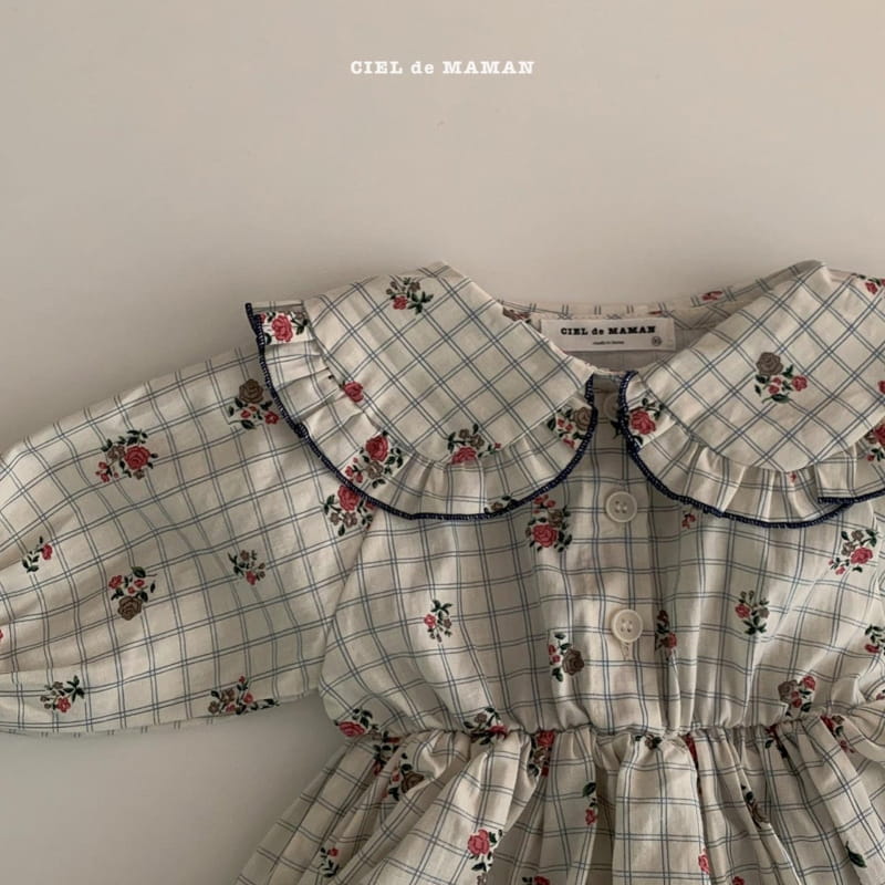CIEL DE MAMAN - Korean Children Fashion - #Kfashion4kids - Marie One-piece Bodysuit - 3