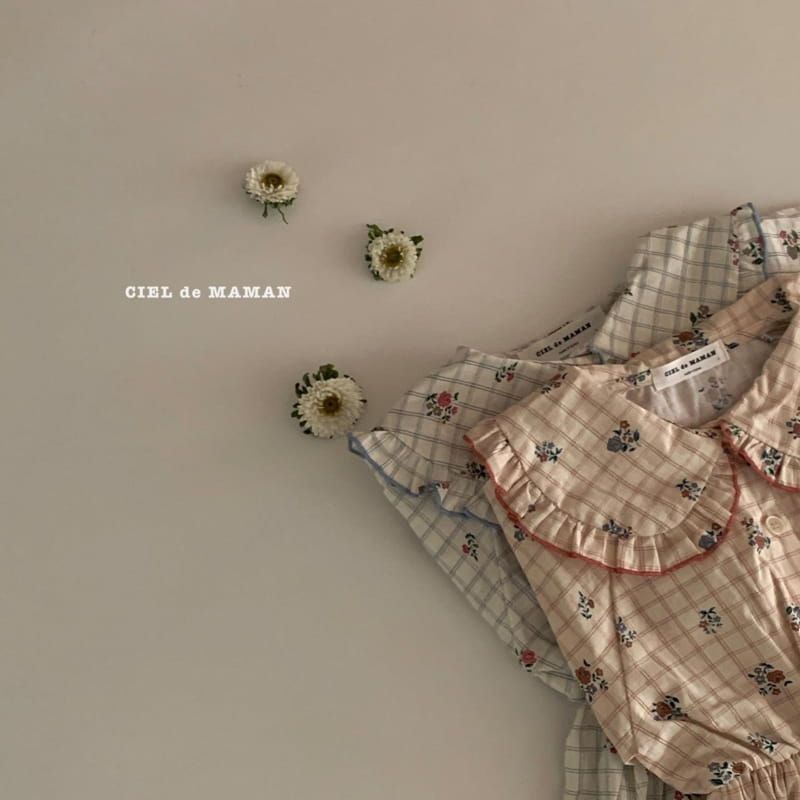 CIEL DE MAMAN - Korean Children Fashion - #Kfashion4kids - Marie One-piece Bodysuit - 8