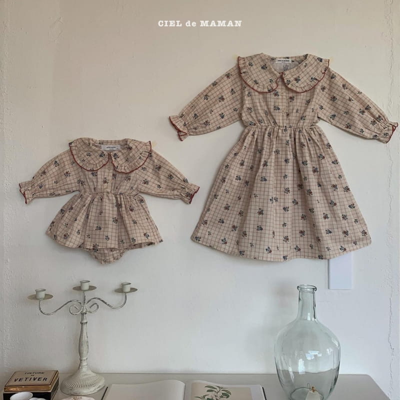 CIEL DE MAMAN - Korean Children Fashion - #Kfashion4kids - Marie One-piece - 12