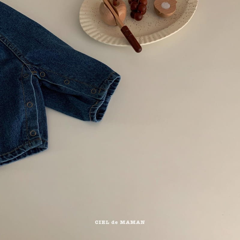 CIEL DE MAMAN - Korean Children Fashion - #Kfashion4kids - Denim Overalls - 4