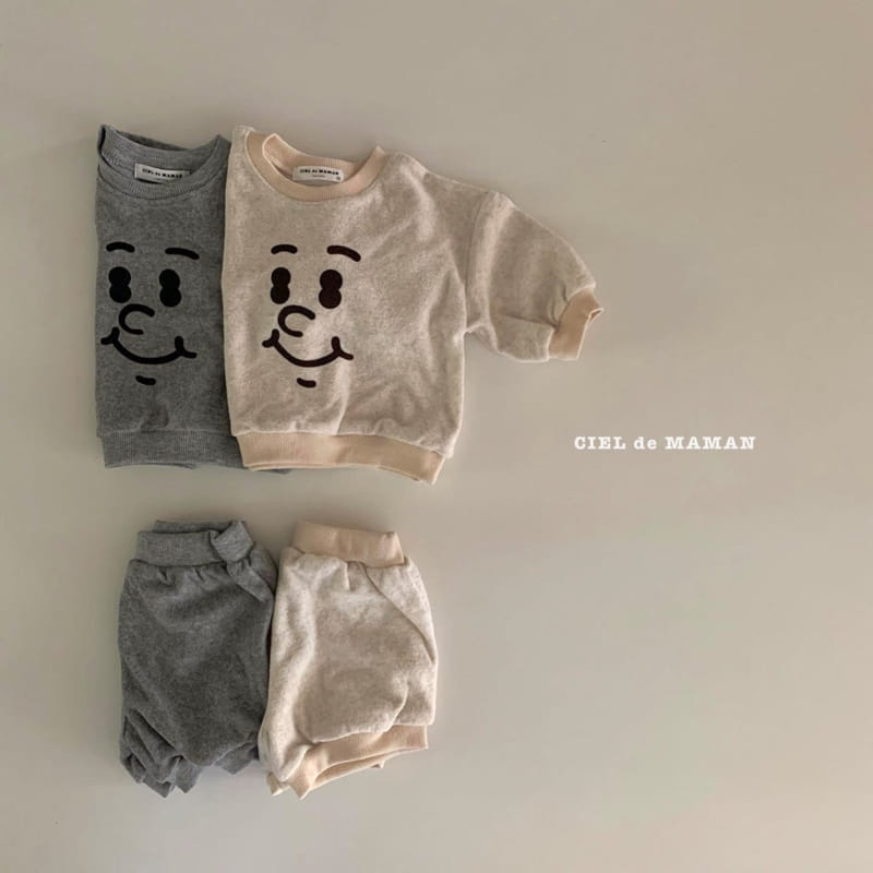 CIEL DE MAMAN - Korean Children Fashion - #Kfashion4kids - Playful Top Bottom Set