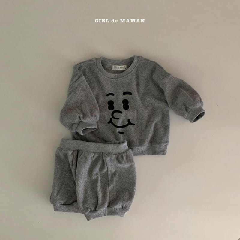 CIEL DE MAMAN - Korean Children Fashion - #Kfashion4kids - Playful Top Bottom Set - 3