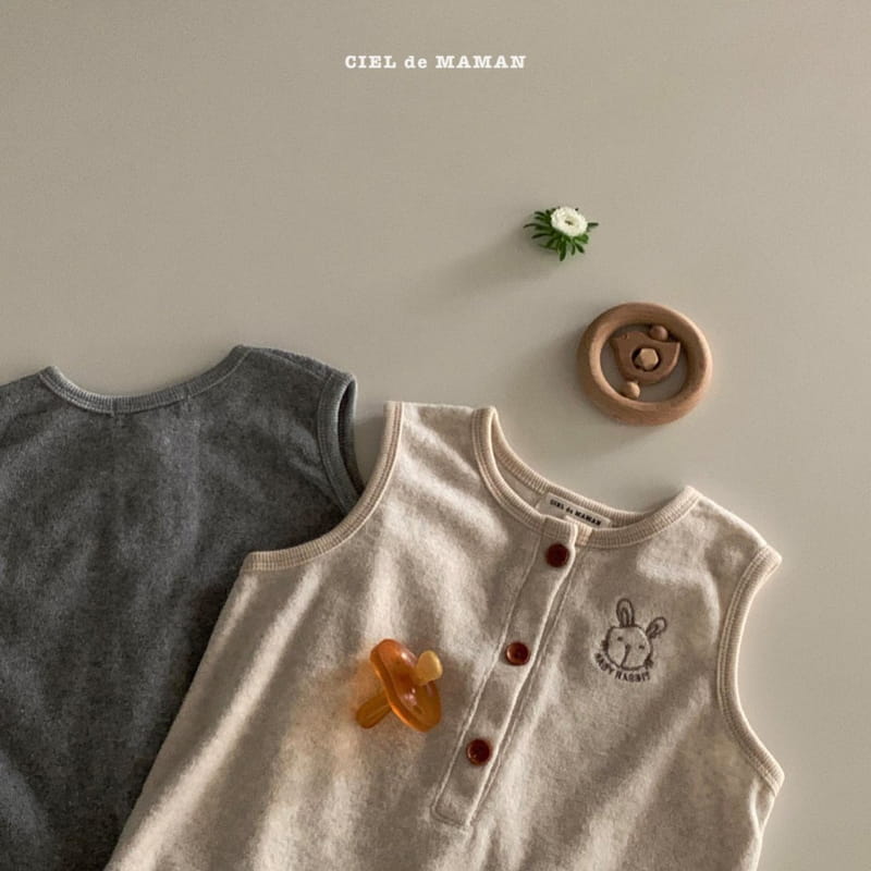 CIEL DE MAMAN - Korean Children Fashion - #Kfashion4kids - Towel Jumpsuit