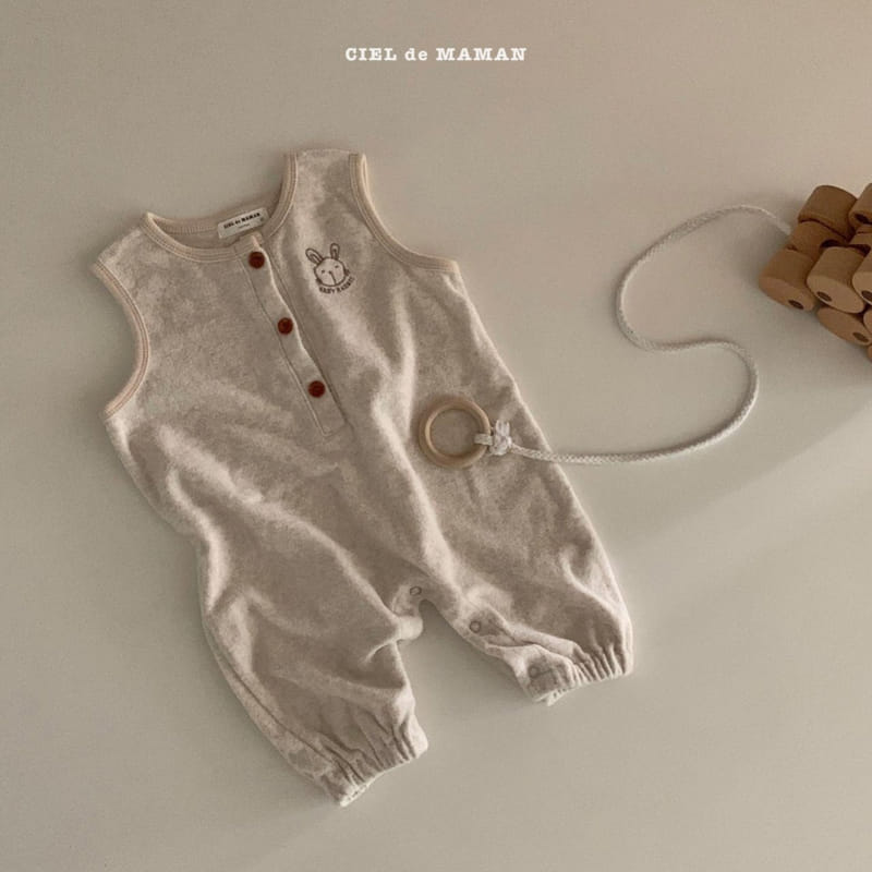 CIEL DE MAMAN - Korean Children Fashion - #Kfashion4kids - Towel Jumpsuit - 3