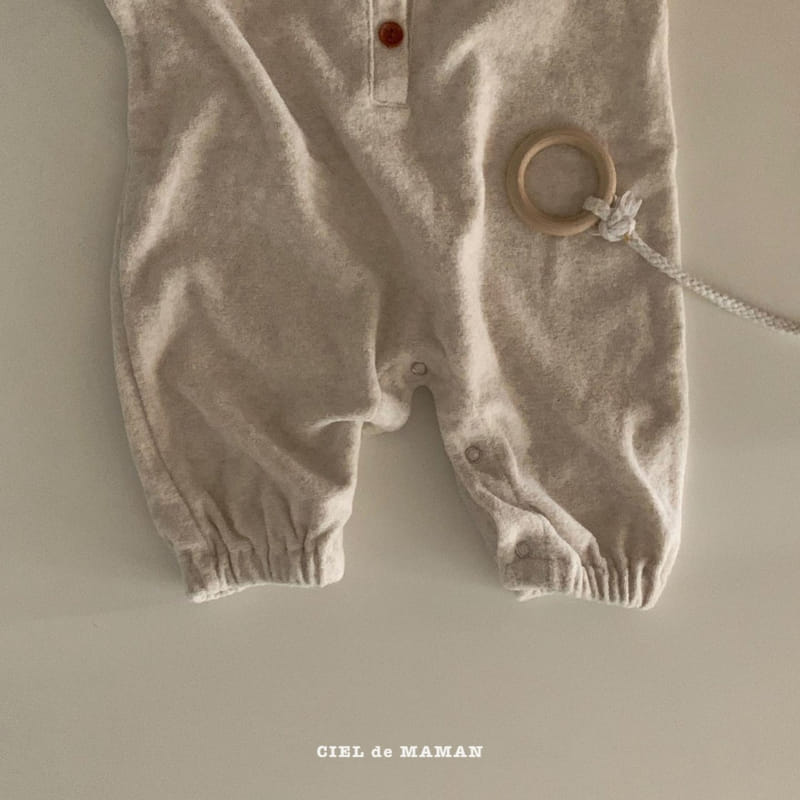 CIEL DE MAMAN - Korean Children Fashion - #Kfashion4kids - Towel Jumpsuit - 4