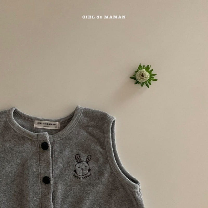 CIEL DE MAMAN - Korean Children Fashion - #Kfashion4kids - Towel Jumpsuit - 6