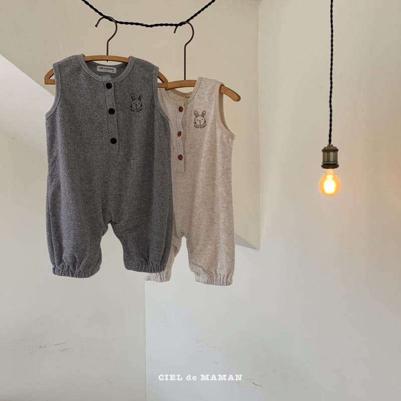 CIEL DE MAMAN - Korean Children Fashion - #Kfashion4kids - Towel Jumpsuit - 9