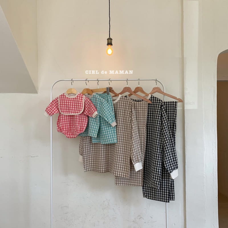 CIEL DE MAMAN - Korean Children Fashion - #Kfashion4kids - Adult Check Easywear - 10