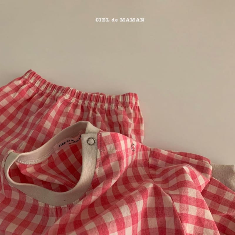 CIEL DE MAMAN - Korean Children Fashion - #Kfashion4kids - Adult Check Easywear - 5