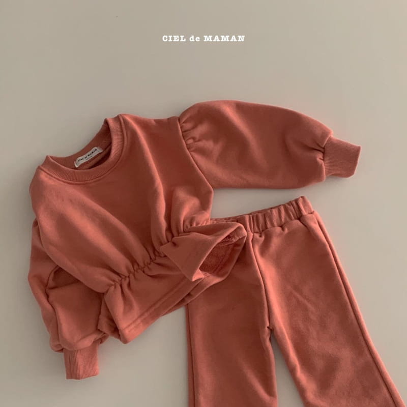 CIEL DE MAMAN - Korean Children Fashion - #Kfashion4kids - Puff Top Bottom Set