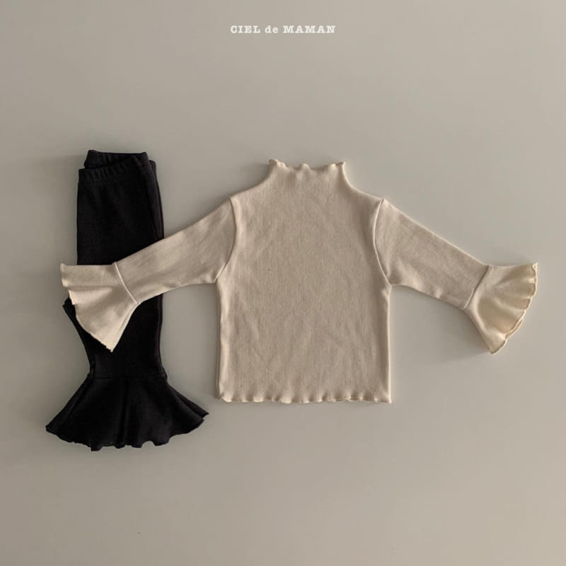 CIEL DE MAMAN - Korean Children Fashion - #Kfashion4kids - Bootscut Top Bottom Set