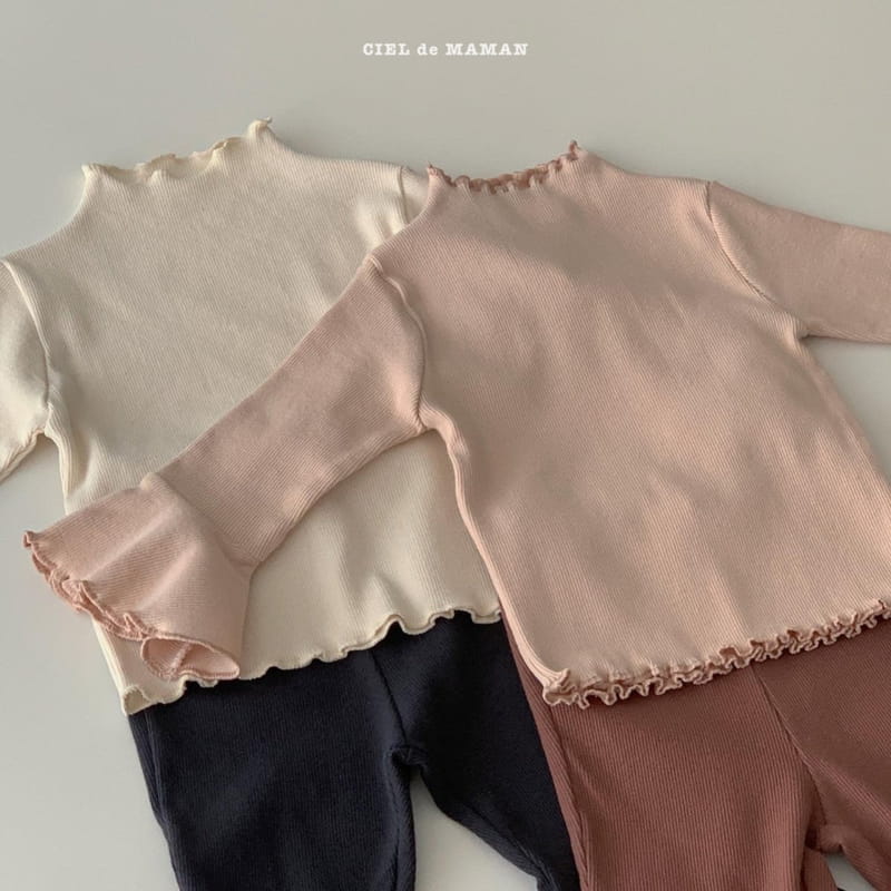 CIEL DE MAMAN - Korean Children Fashion - #Kfashion4kids - Bootscut Top Bottom Set - 7