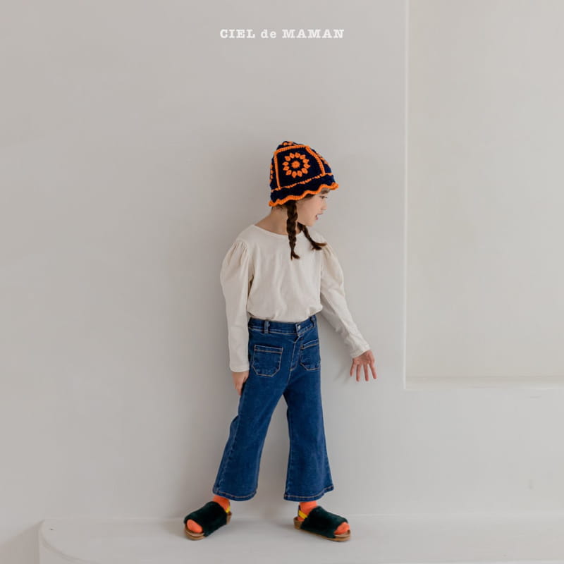 CIEL DE MAMAN - Korean Children Fashion - #Kfashion4kids - Snow Flower Knit Bucket Hat - 10