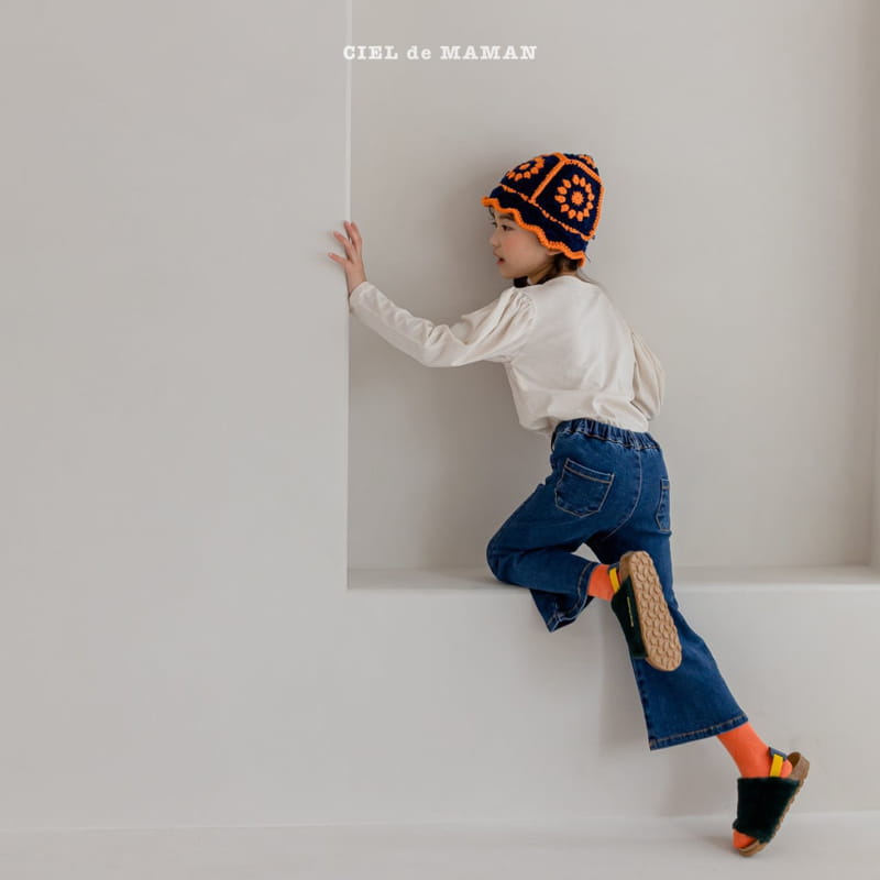 CIEL DE MAMAN - Korean Children Fashion - #Kfashion4kids - Snow Flower Knit Bucket Hat - 11