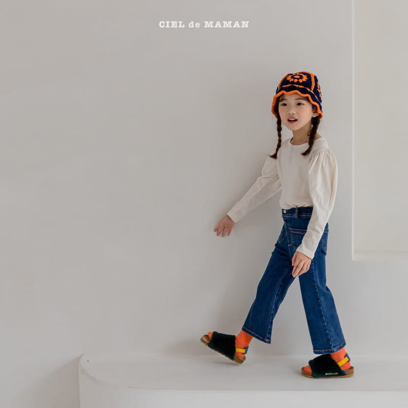 CIEL DE MAMAN - Korean Children Fashion - #Kfashion4kids - Snow Flower Knit Bucket Hat - 12
