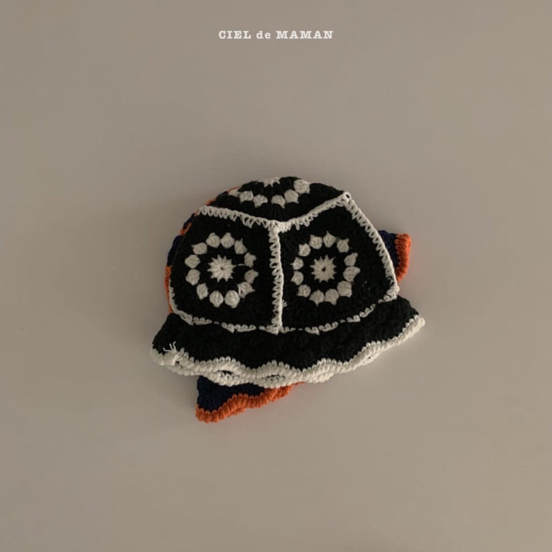 CIEL DE MAMAN - Korean Children Fashion - #Kfashion4kids - Snow Flower Knit Bucket Hat - 3