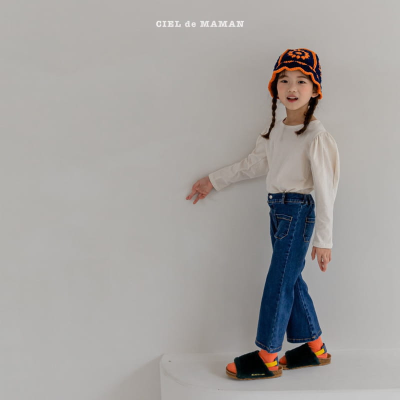 CIEL DE MAMAN - Korean Children Fashion - #Kfashion4kids - Snow Flower Knit Bucket Hat - 9