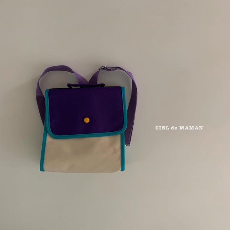 CIEL DE MAMAN - Korean Children Fashion - #Kfashion4kids - Block Back Bag - 4